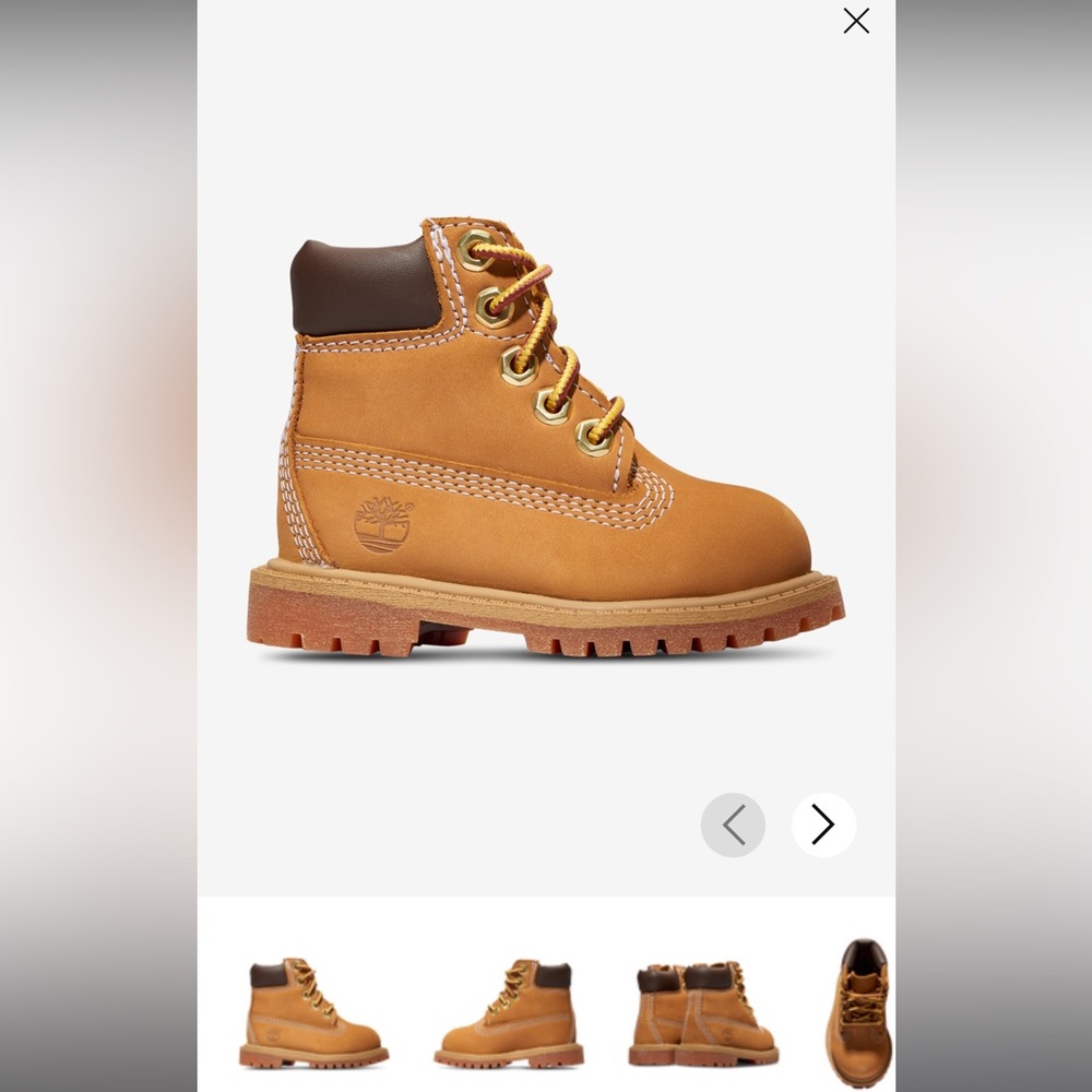 Timberland Waterproof 6" Boots
Boys' Toddler Size 8